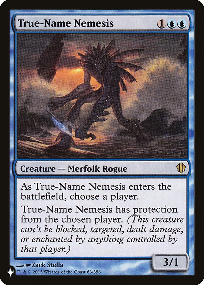 True-Name Nemesis C13-63 - The List MTG card