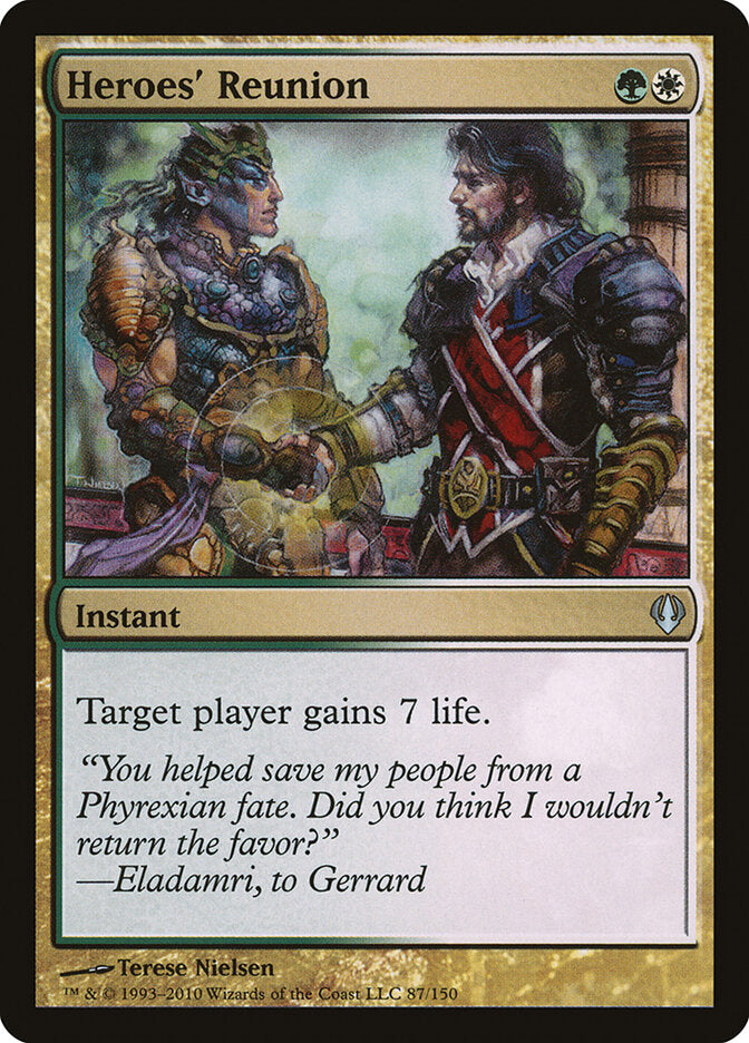 Heroes' Reunion 87 - Archenemy MTG card