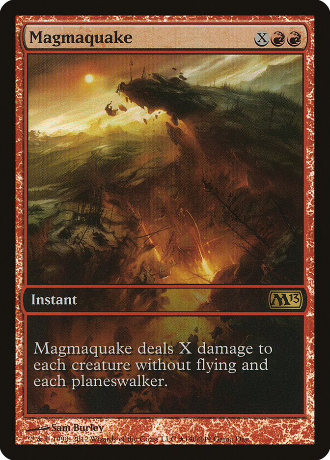 Magmaquake 140★ - Magic 2013 Promos MTG card