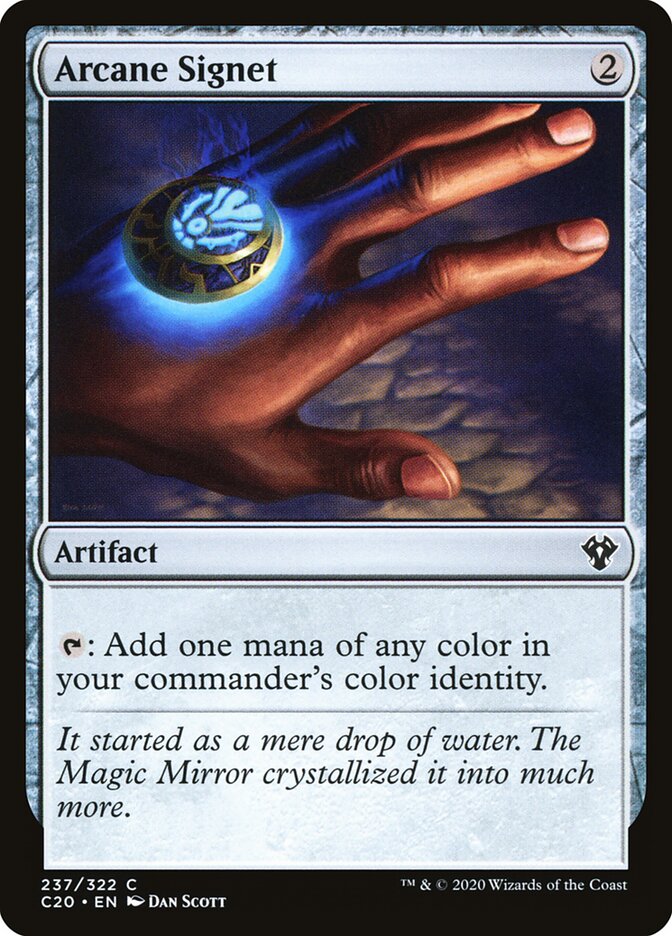 Arcane Signet 237 - Commander 2020 MTG card