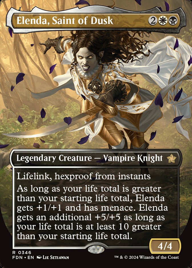 Elenda, Saint of Dusk 346 - Foundations MTG card