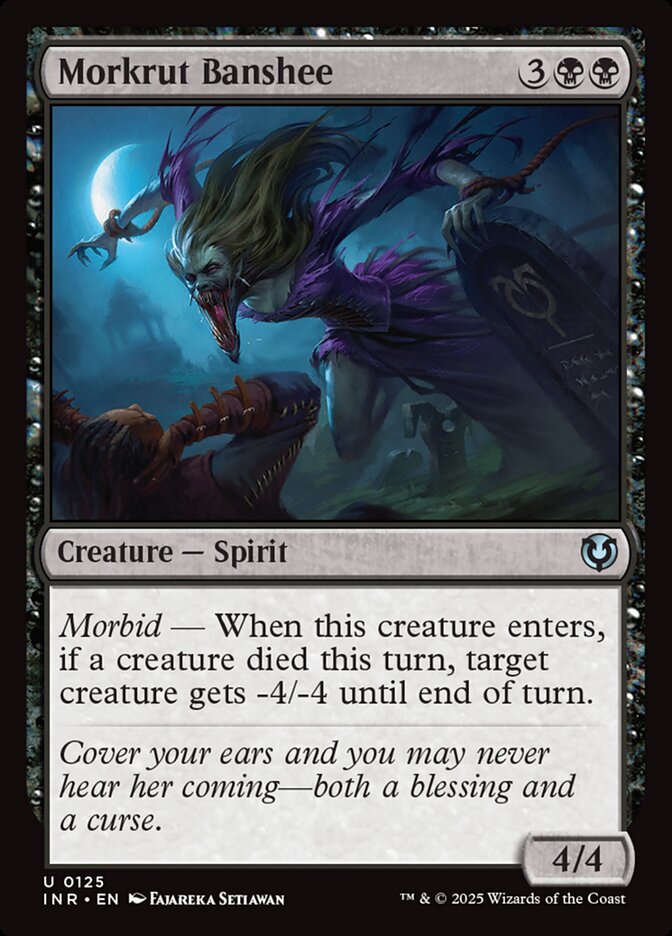 Morkrut Banshee 125 - Innistrad Remastered MTG card