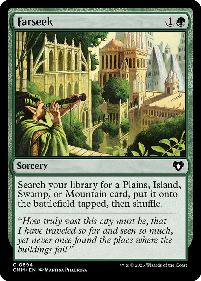 Farseek 894 - Commander Masters MTG card