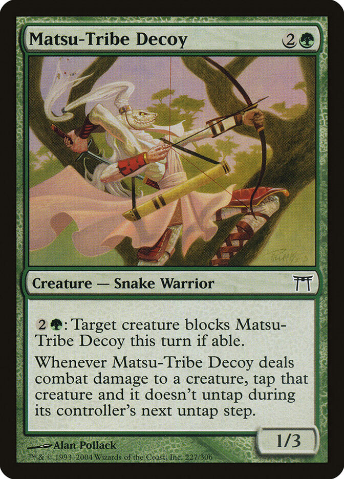 Matsu-Tribe Decoy 227 - Champions of Kamigawa MTG card