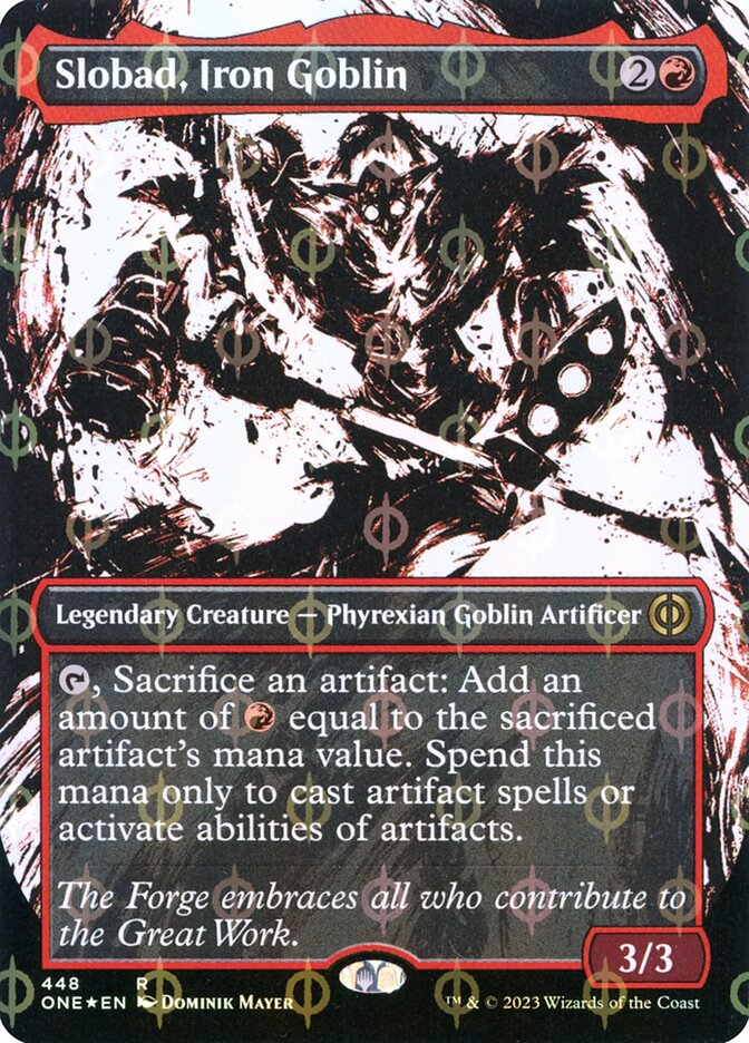 Slobad, Iron Goblin 448 - Phyrexia: All Will Be One MTG card