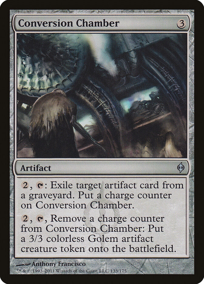 Conversion Chamber 133 - New Phyrexia MTG card
