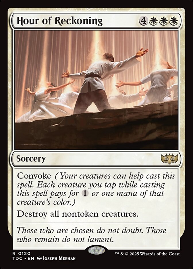 Hour of Reckoning 120 - Tarkir: Dragonstorm Commander MTG card