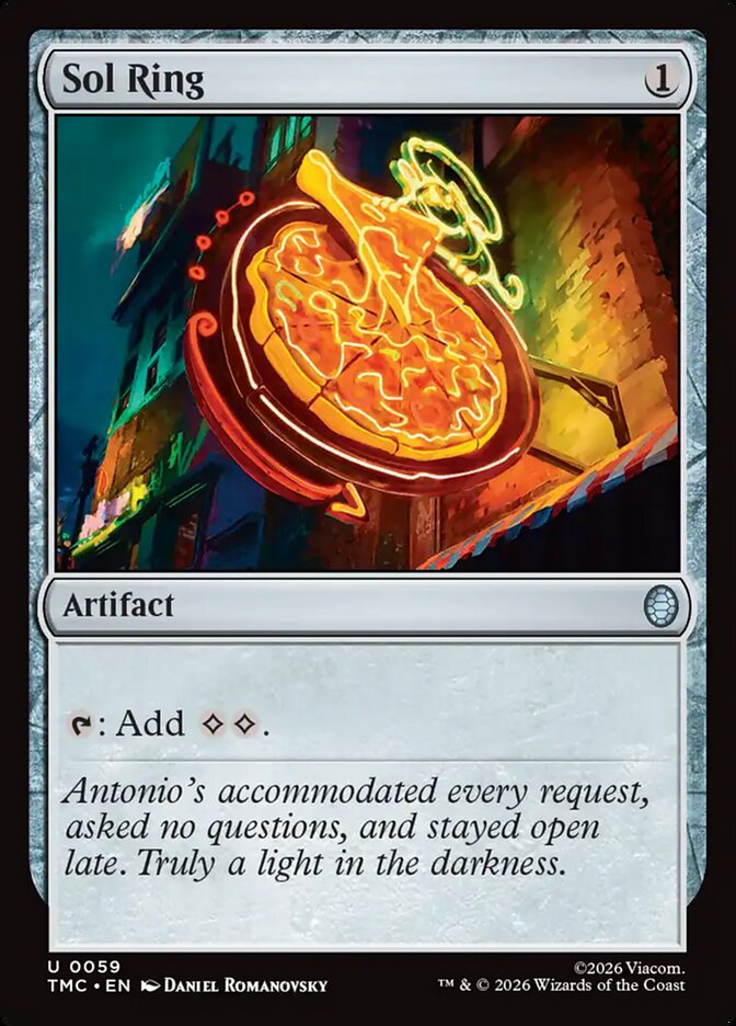 Sol Ring 59 - Teenage Mutant Ninja Turtles Eternal MTG card