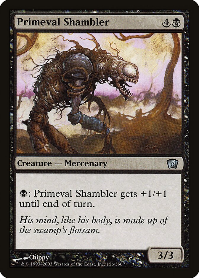 Primeval Shambler 156★ - Eighth Edition MTG card