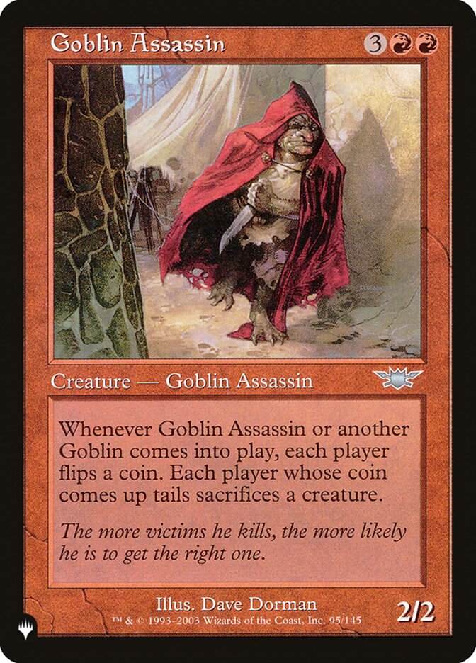 Goblin Assassin LGN-95 - The List MTG card