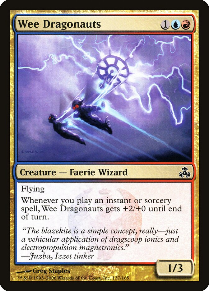 Wee Dragonauts 137 - Guildpact MTG card