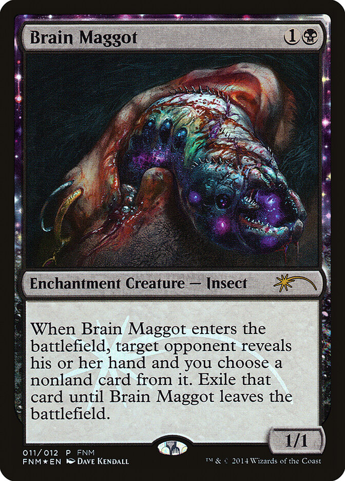 Brain Maggot 11 - Friday Night Magic 2014 MTG card