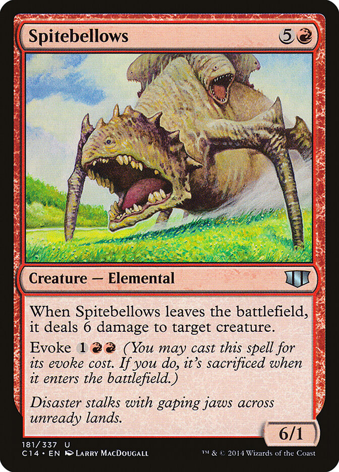 Spitebellows 181 - Commander 2014 MTG card