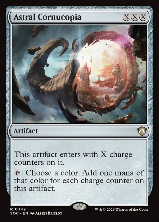 Astral Cornucopia 342 - Secrets of Strixhaven Commander MTG card