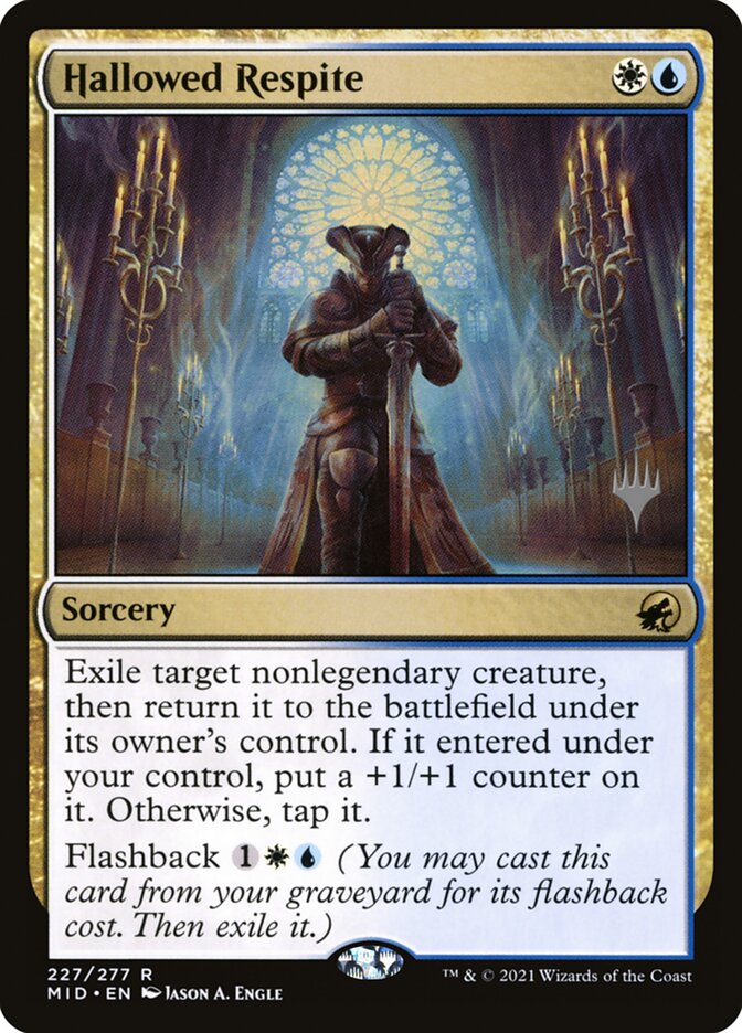 Hallowed Respite 227p - Innistrad: Midnight Hunt Promos MTG card