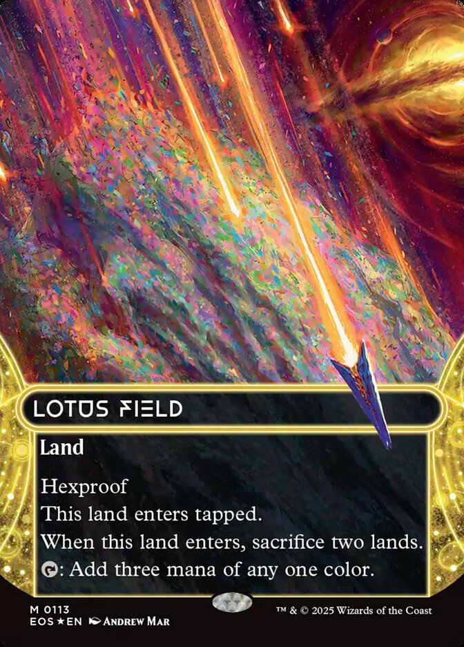 Lotus Field 113 - Edge of Eternities: Stellar Sights MTG card