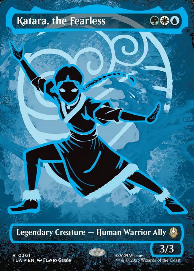 Katara, the Fearless 361 - Avatar: The Last Airbender MTG card
