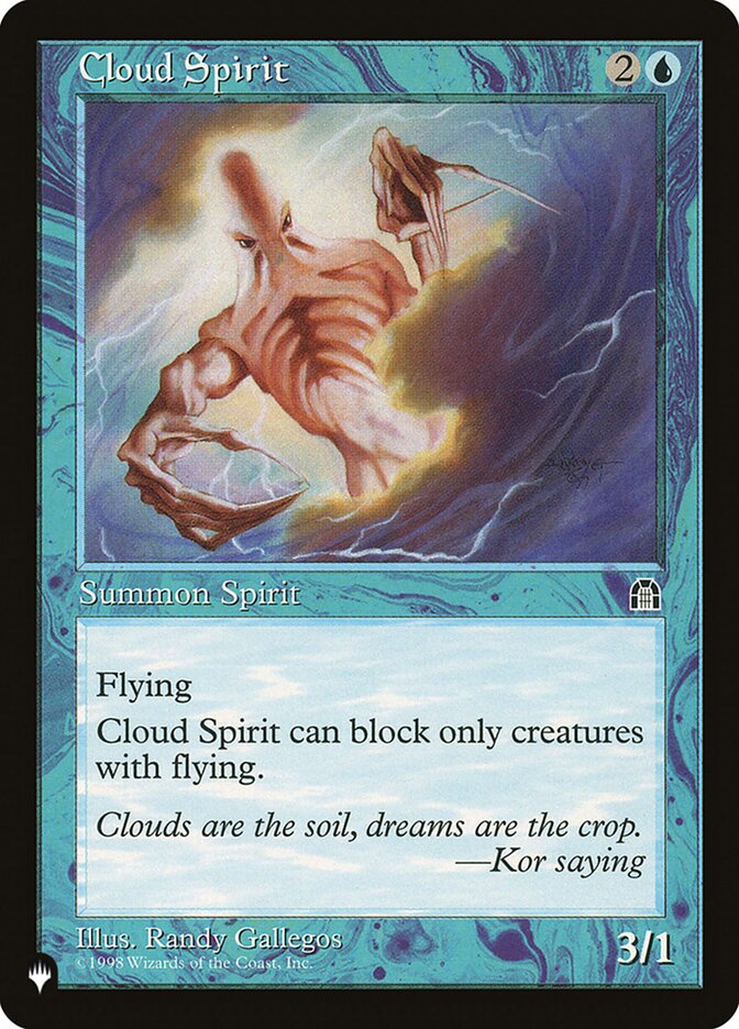 Cloud Spirit STH-26 - The List MTG card