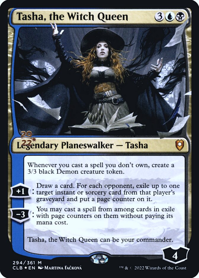 Tasha, the Witch Queen 294s - Battle for Baldur's Gate Promos MTG card