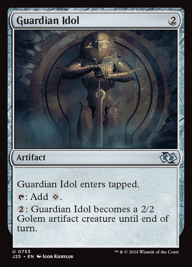 Guardian Idol 753 - Foundations Jumpstart MTG card