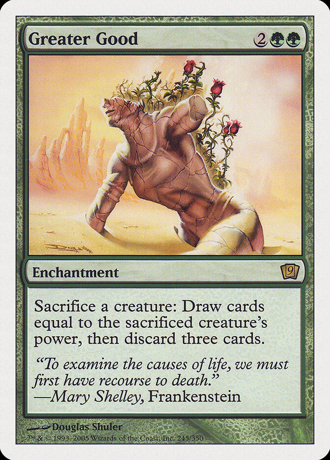 Greater Good 245 - Ninth Edition MTG card