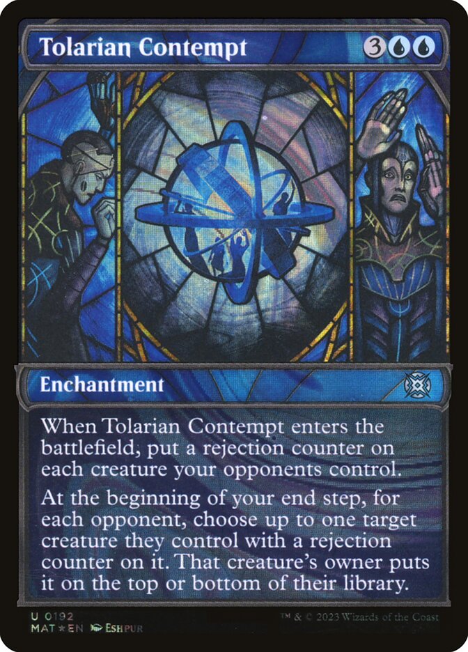 Tolarian Contempt 192 - March of the Machine: The Aftermath MTG card
