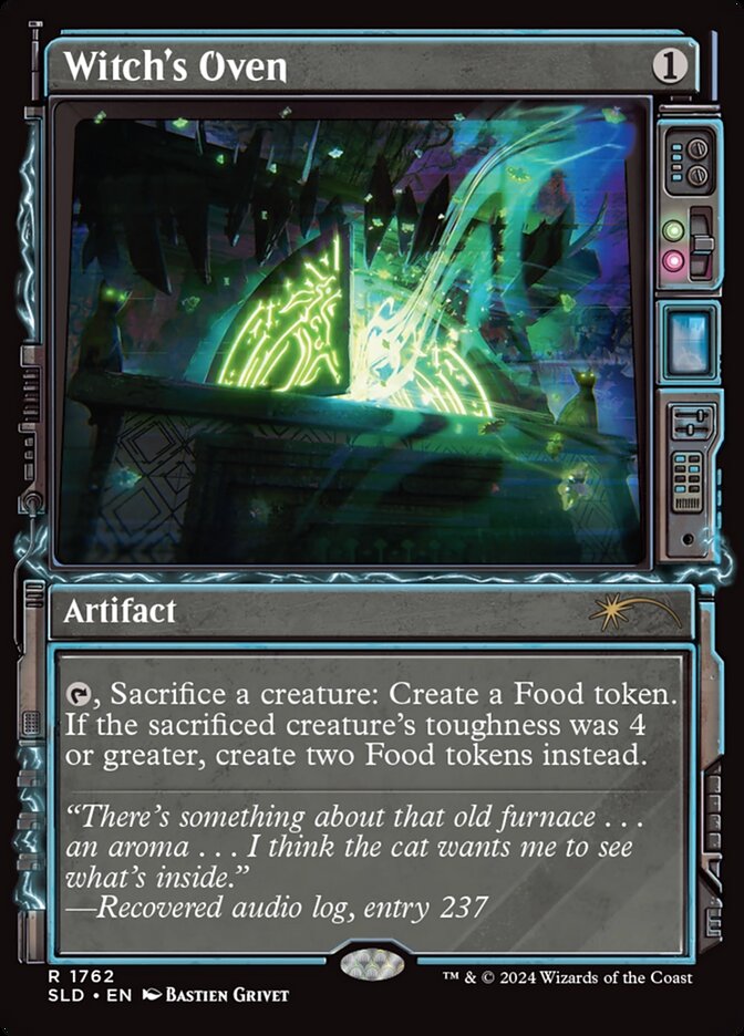 Witch's Oven 1762 - Secret Lair Drop MTG card