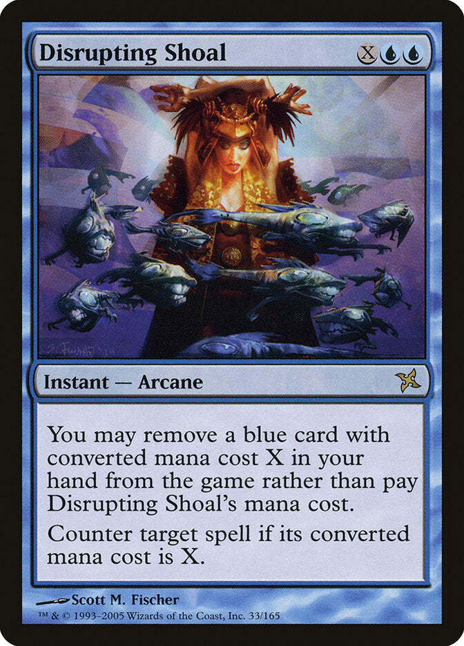 Disrupting Shoal 33 - Betrayers of Kamigawa MTG card