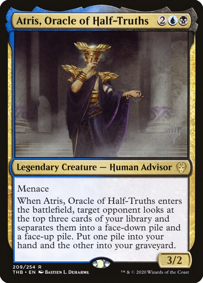 Atris, Oracle of Half-Truths 209p - Theros Beyond Death Promos MTG card