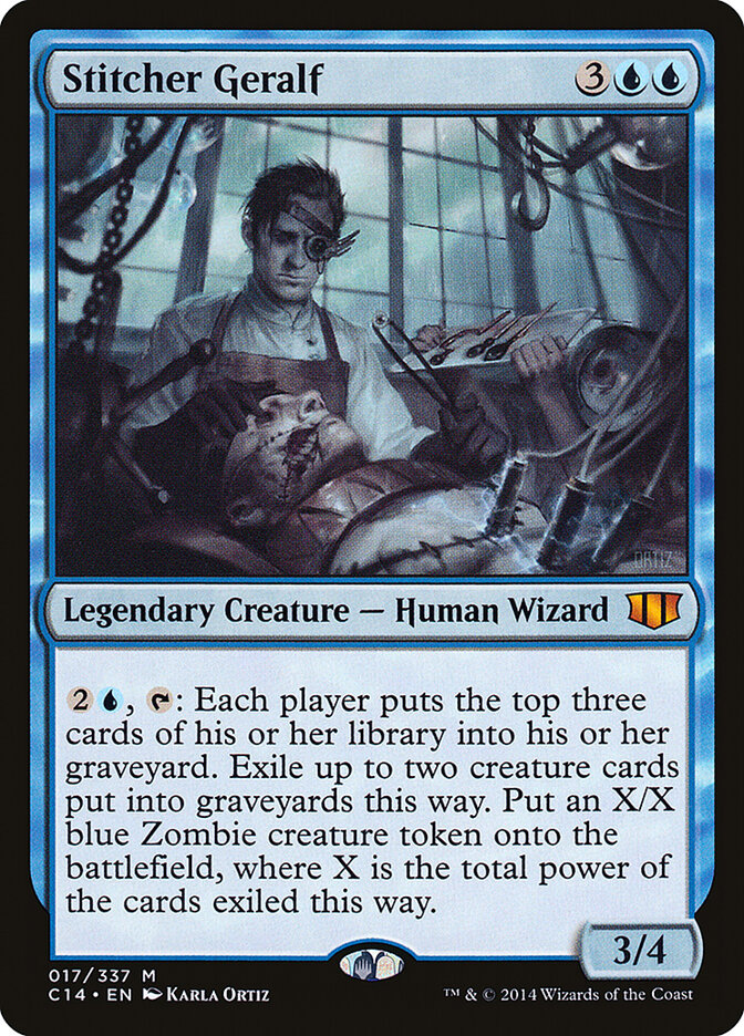 Stitcher Geralf 17 - Commander 2014 MTG card
