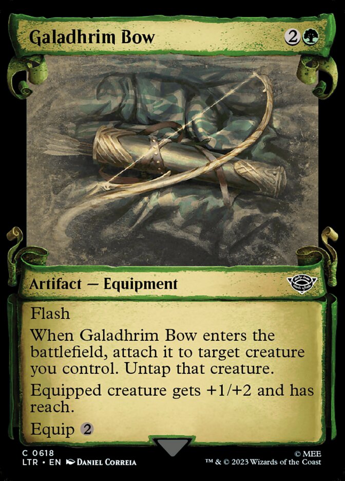 Galadhrim Bow 618 - The Lord of the Rings: Tales of Middle-earth MTG card