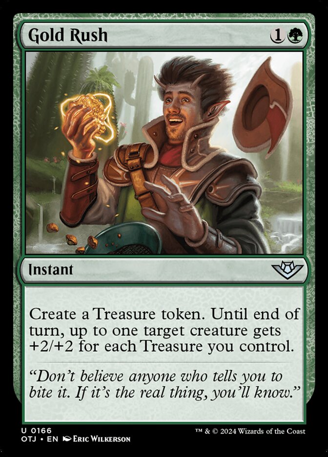 Gold Rush 166 - Outlaws of Thunder Junction MTG card