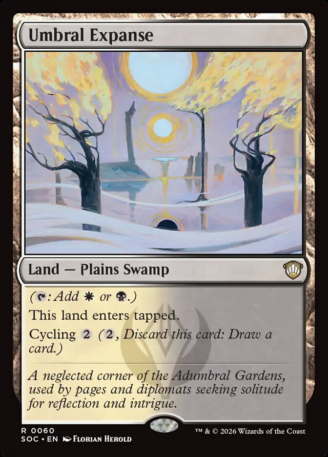 Umbral Expanse 60 - Secrets of Strixhaven Commander MTG card