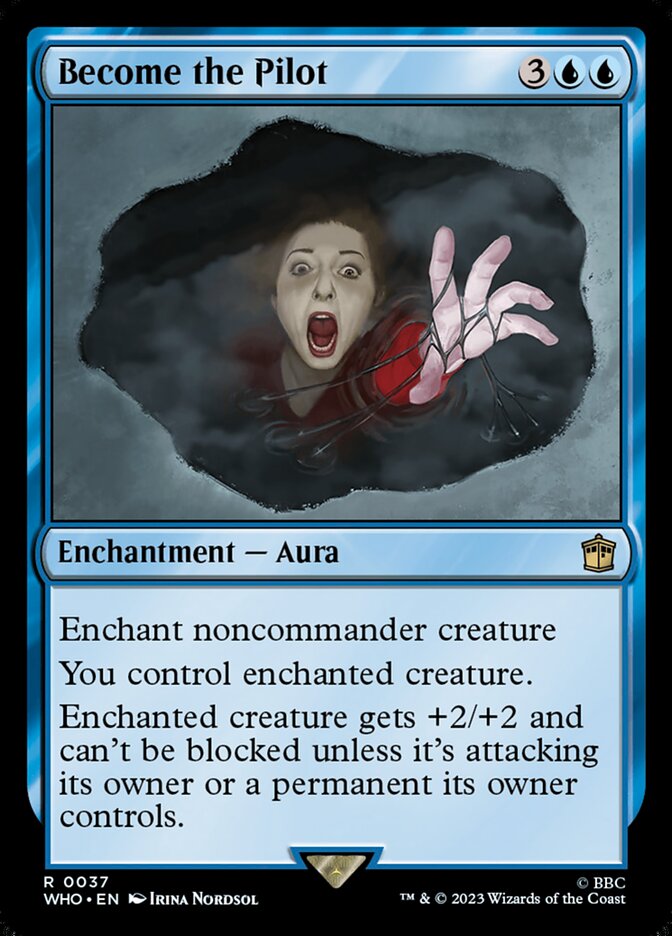 Become the Pilot 37 - Doctor Who MTG card