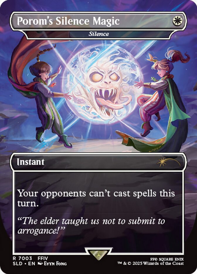 Silence 7003 - Secret Lair Drop MTG card