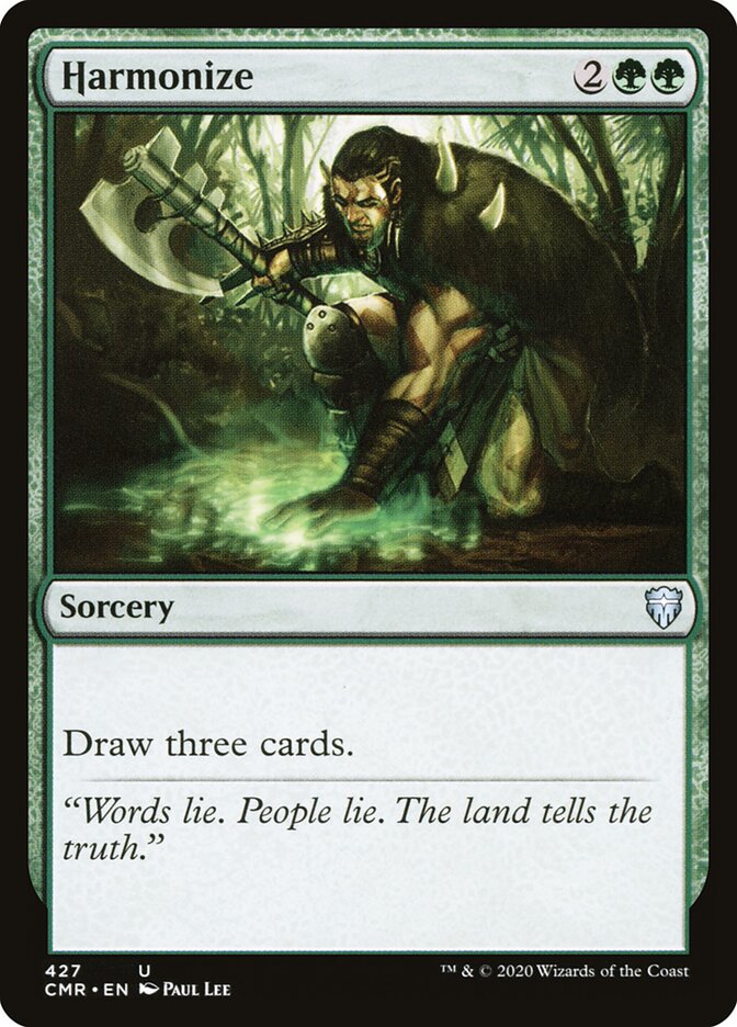 Harmonize 427 - Commander Legends MTG card