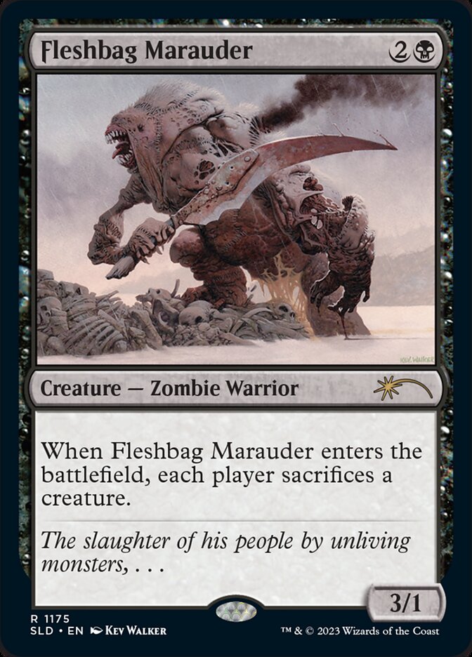 Fleshbag Marauder 1175 - Secret Lair Drop MTG card
