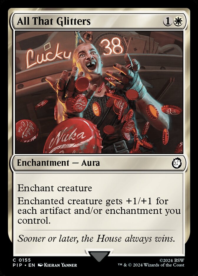 All That Glitters 155 - Fallout MTG card