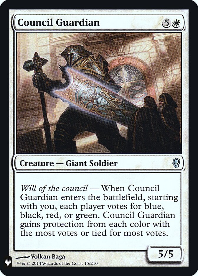 Council Guardian CNS-15 - The List MTG card