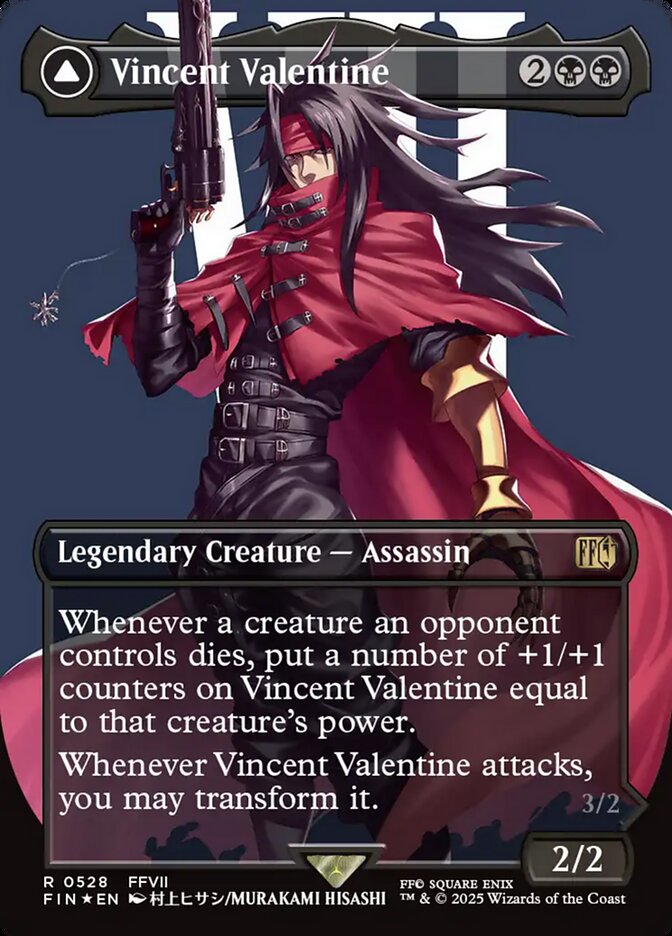 Vincent Valentine // Galian Beast 528 - Final Fantasy MTG card
