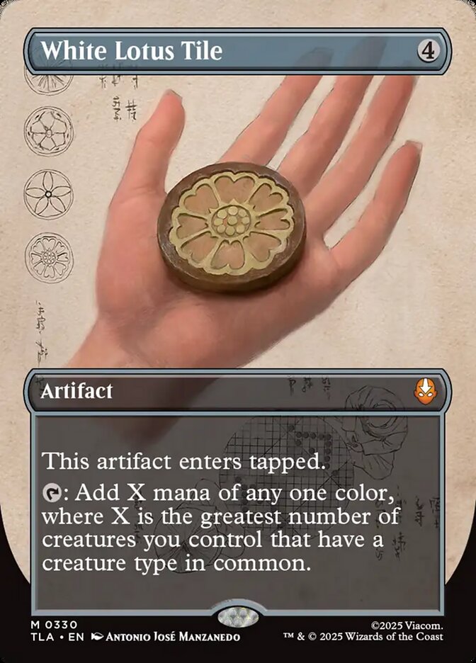 White Lotus Tile 330 - Avatar: The Last Airbender MTG card