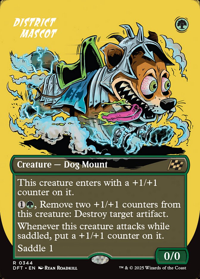 District Mascot 344 - Aetherdrift MTG card