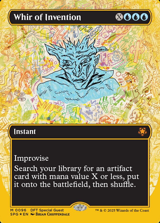 Whir of Invention 96 - Special Guests MTG card