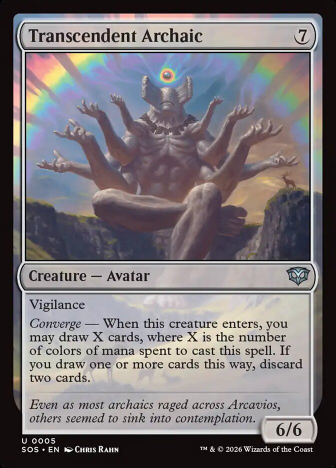 Transcendent Archaic 5 - Secrets of Strixhaven MTG card