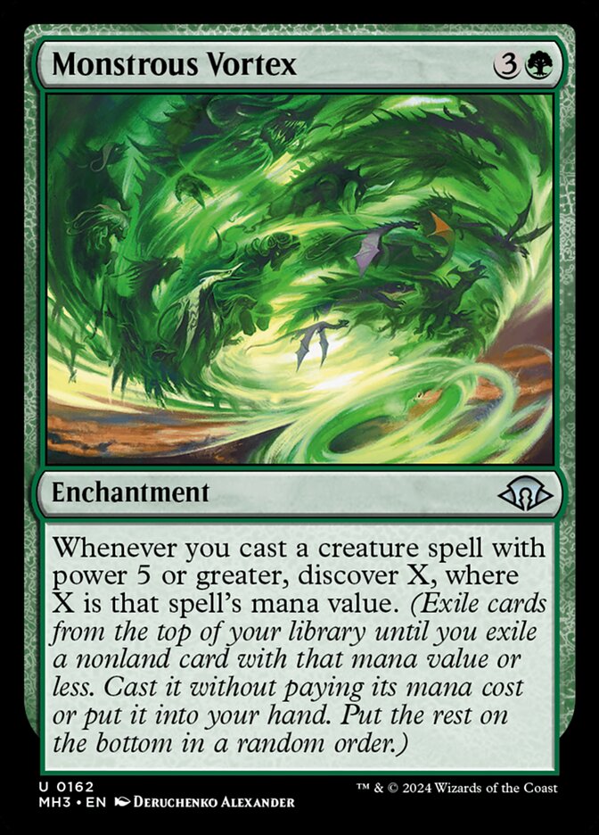 Monstrous Vortex 162 - Modern Horizons 3 MTG card