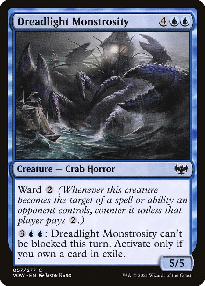 Dreadlight Monstrosity 57 - Innistrad: Crimson Vow MTG card