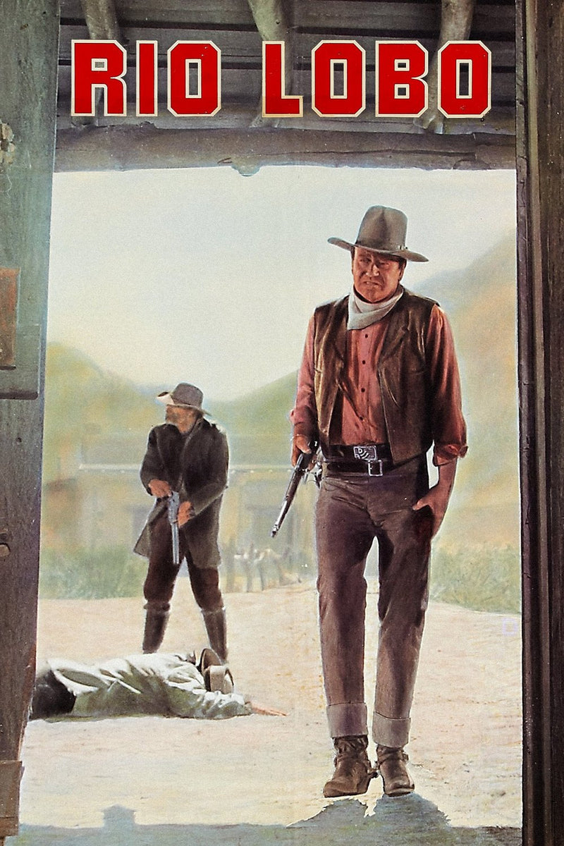 Rio Lobo VHS cover art