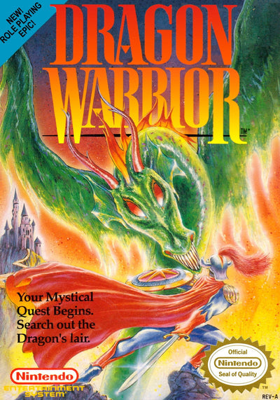 Dragon Warrior - Box Front