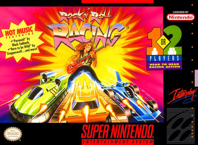 Rock N' Roll Racing front cover