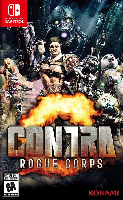 Contra: Rogue Corps - Box Front